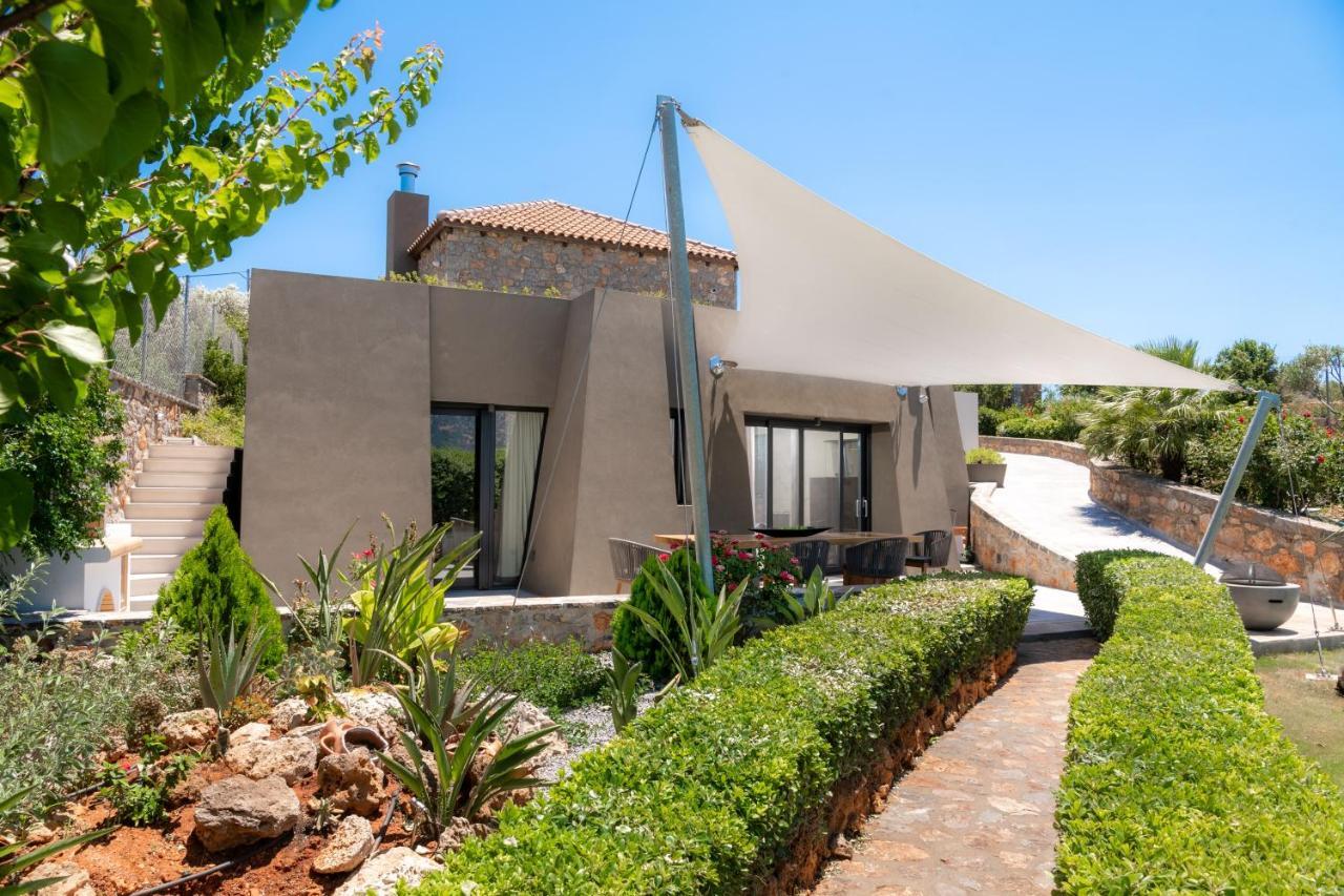 Lithari Luxury Villa With Private Pool, Your Perfect Retreat, Crete อายิโอสนิโกลาโอส ภายนอก รูปภาพ