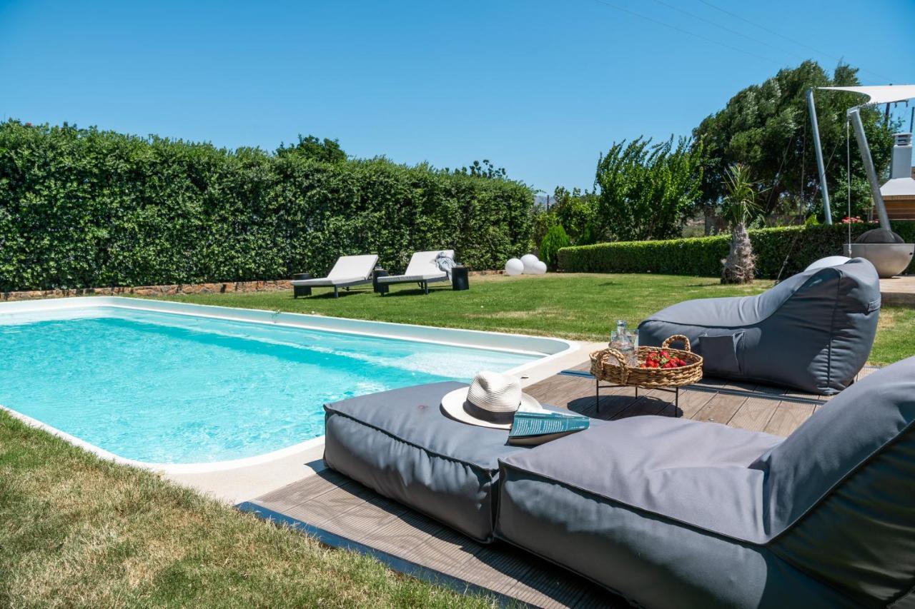 Lithari Luxury Villa With Private Pool, Your Perfect Retreat, Crete อายิโอสนิโกลาโอส ภายนอก รูปภาพ