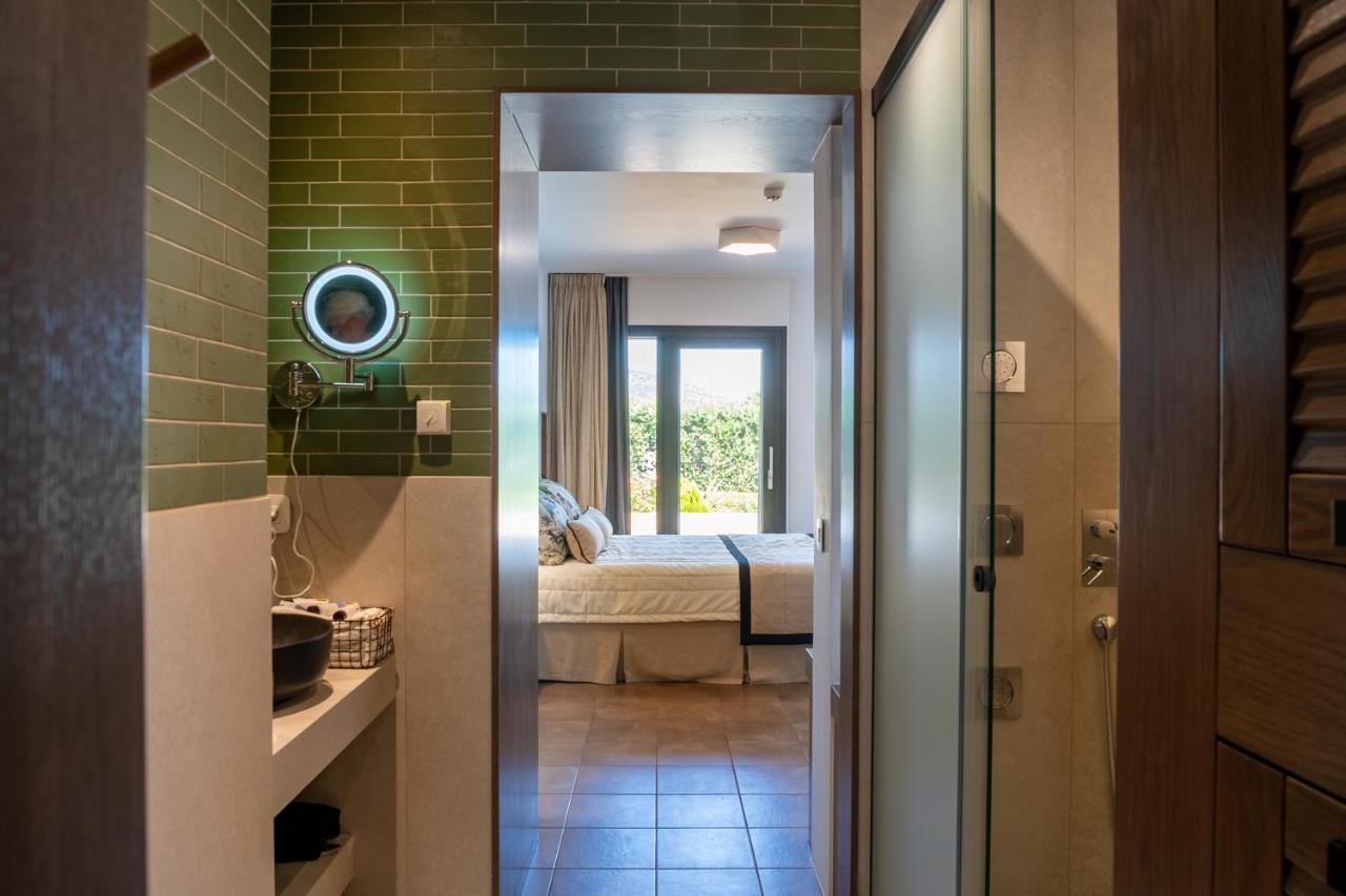 Lithari Luxury Villa With Private Pool, Your Perfect Retreat, Crete อายิโอสนิโกลาโอส ภายนอก รูปภาพ