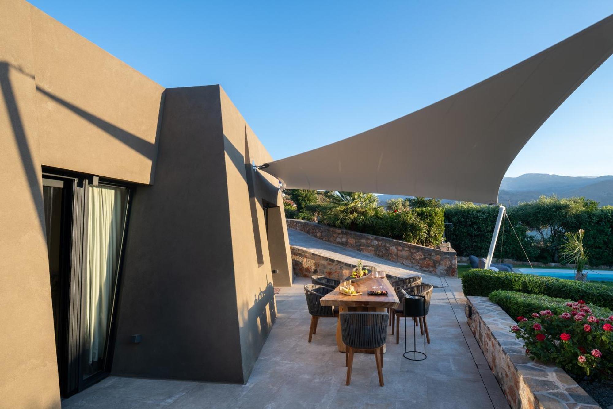 Lithari Luxury Villa With Private Pool, Your Perfect Retreat, Crete อายิโอสนิโกลาโอส ภายนอก รูปภาพ