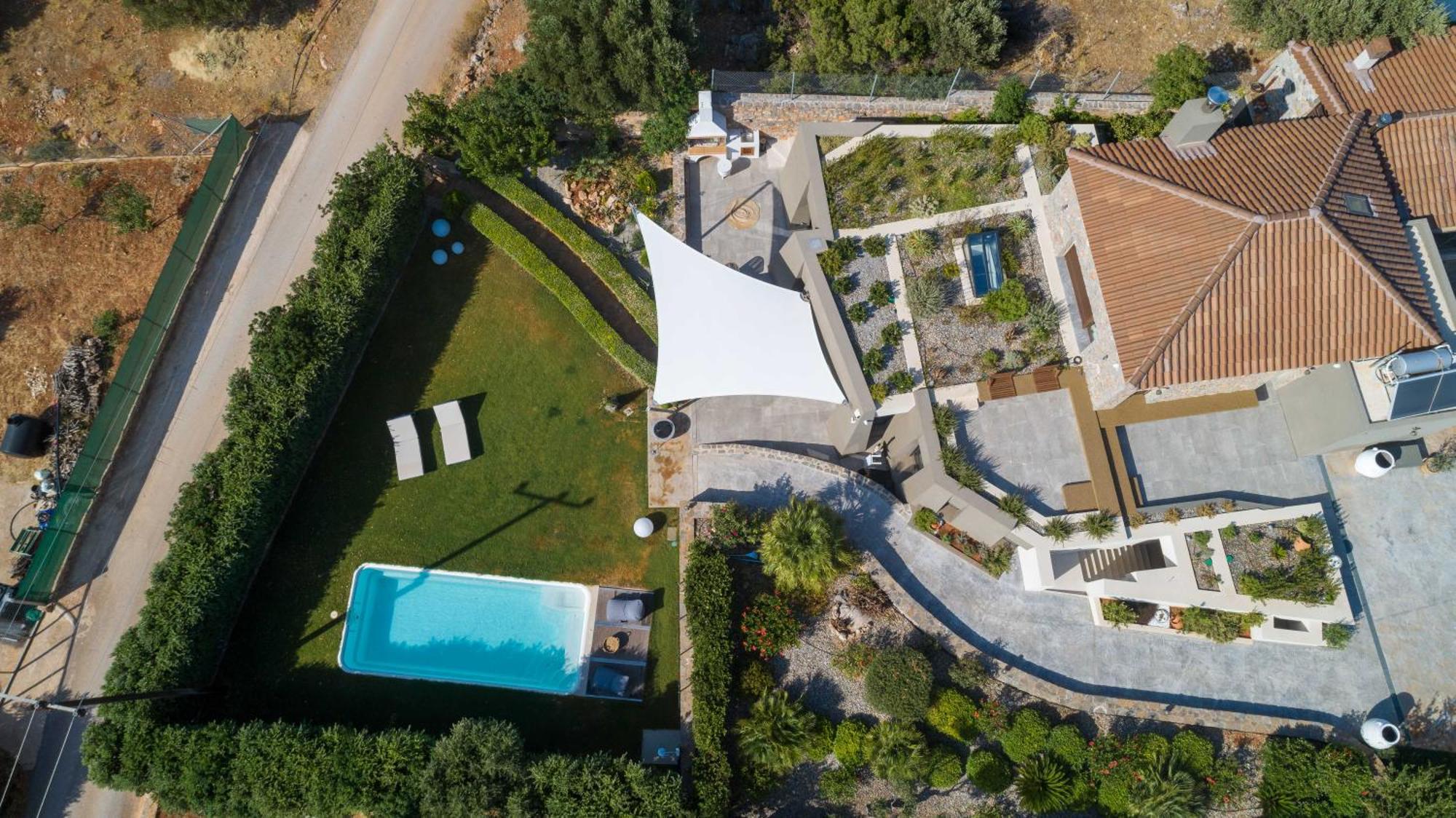 Lithari Luxury Villa With Private Pool, Your Perfect Retreat, Crete อายิโอสนิโกลาโอส ภายนอก รูปภาพ