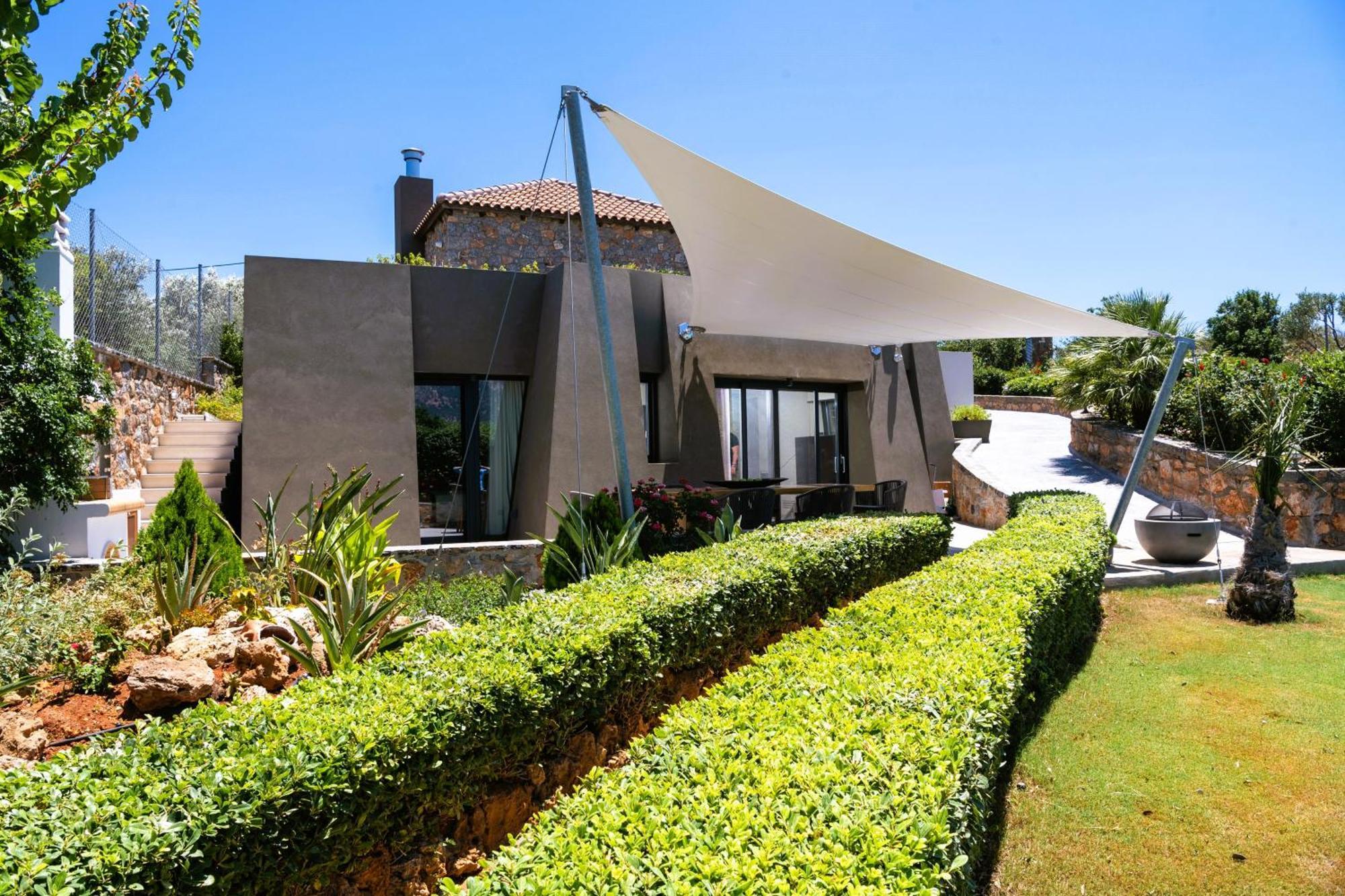 Lithari Luxury Villa With Private Pool, Your Perfect Retreat, Crete อายิโอสนิโกลาโอส ภายนอก รูปภาพ