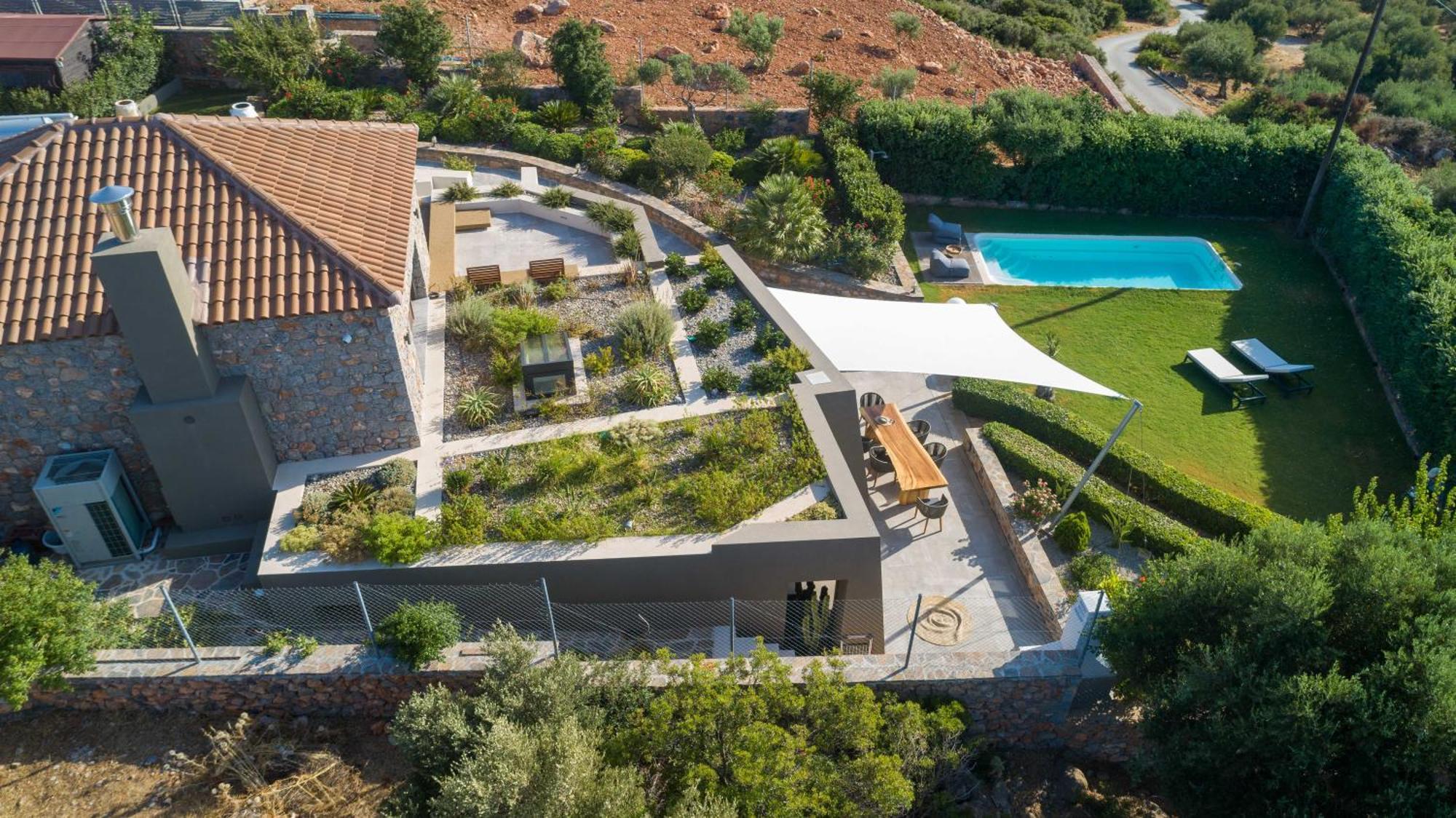 Lithari Luxury Villa With Private Pool, Your Perfect Retreat, Crete อายิโอสนิโกลาโอส ภายนอก รูปภาพ